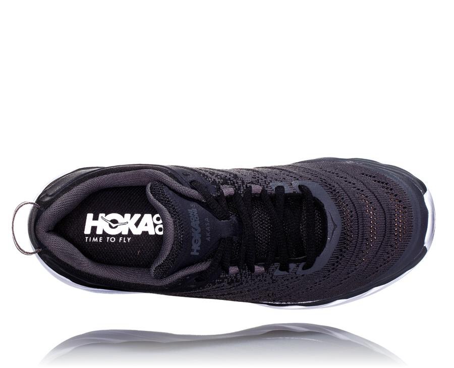 Hoka One One Løbesko Dame - Akasa - Sort/Hvide - 257903UGN